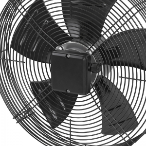 Осевой вентилятор с защитной решеткой Ровен YWF(K)4E-400-Z (Axial fans) всасывание